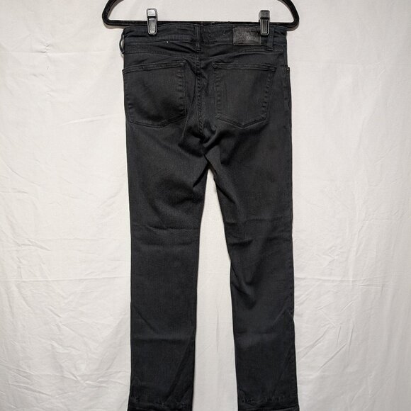 Lauren Ralph Lauren Black Heritage Straight Leg Jeans Classic Denim Women's 4‎ - Picture 4 of 10